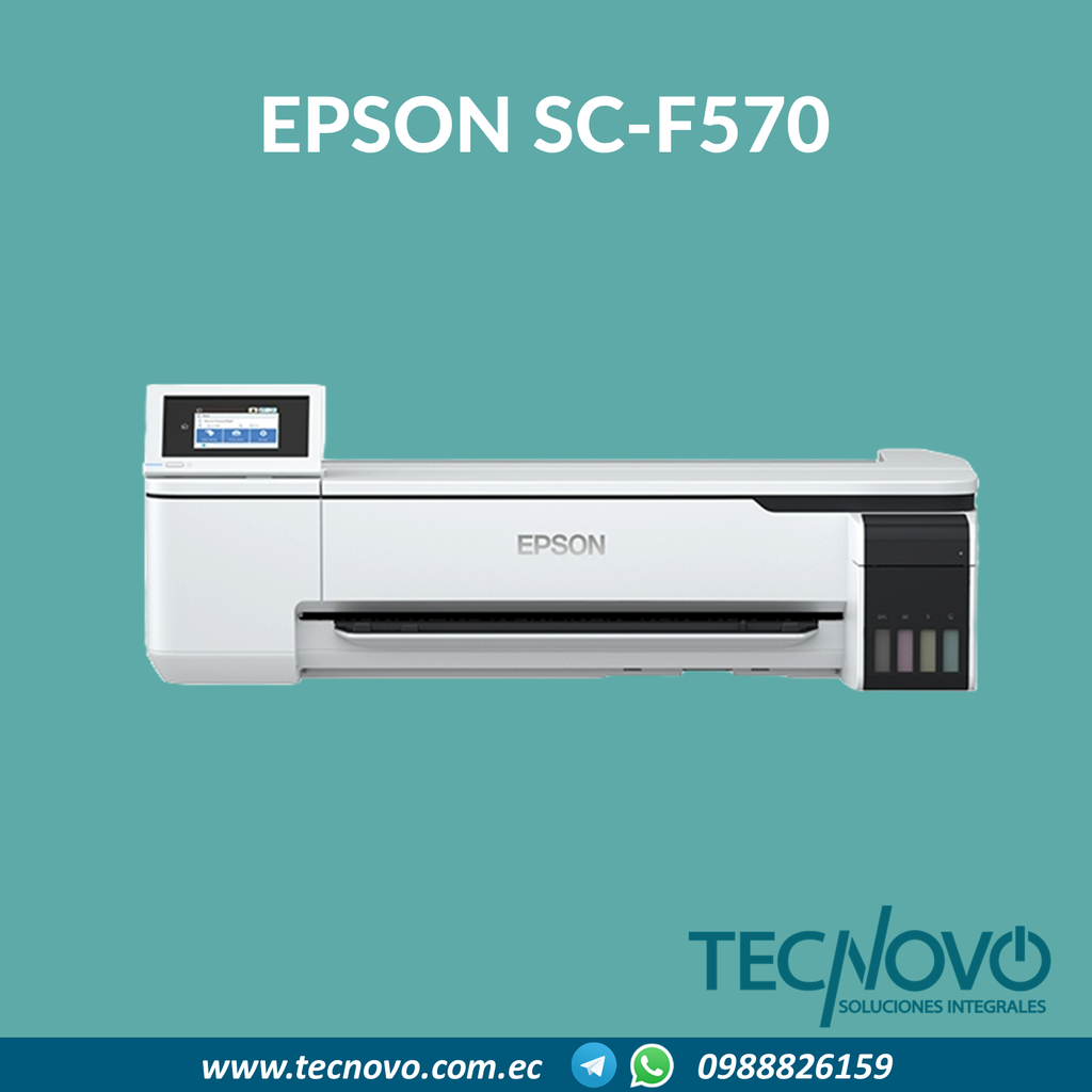 Impresora de sublimación EPSON SCF570 A3 24" TECNOVO SOLUCIONES